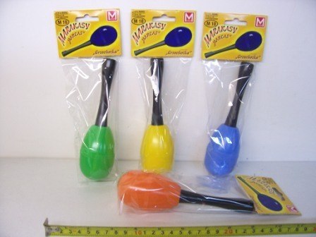 Marakasy - "grzechotka" mix kolorów | M10