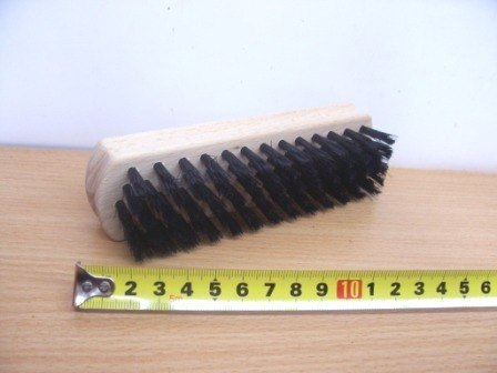 Szczotka do butów drewniana