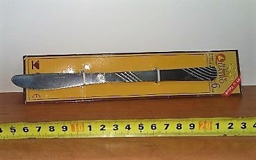 Sztućce metalowe table - noże 3szt. - 90217052