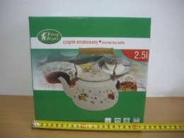 Czajnik emaliowany 2,5l Bez Pokrywki