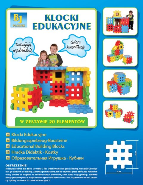 Klocki edukacyjne BJ