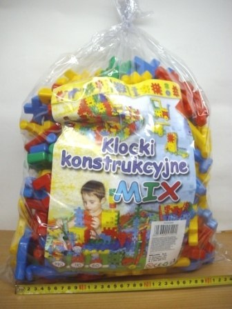 Klocki konstrukcyjne 110 elem.