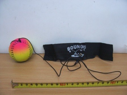 Piłki na gumce 24szt. na nadgarstek | 1330C/1099F