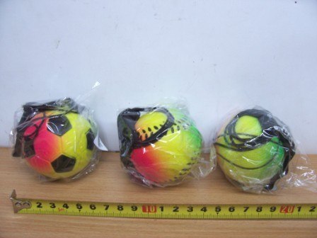 Piłki na gumce 24szt. na nadgarstek | 1330C/1099F