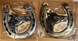 Podkowa z koniem na sklejce 12x11cm nr26