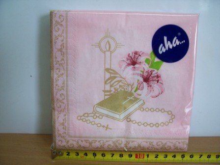 Serwetka papierowa Komunia Święta 33x33 a`20