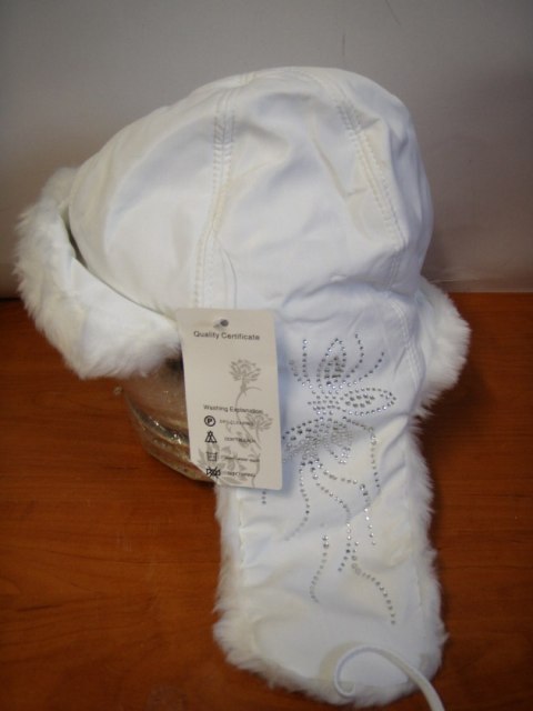 Czapka uszatka mix wzorów 814