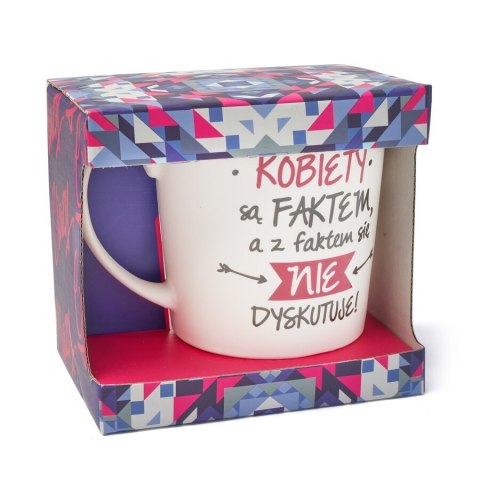 Kubek kobiety są faktem... 480ml CRAZY GIRL NBC