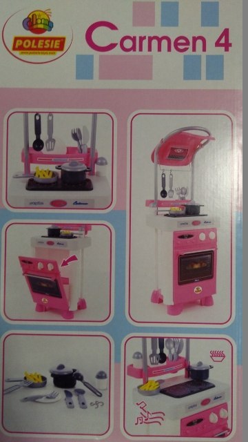 Kuchenka + akcesoria CARMEN 4