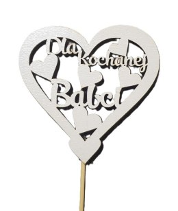 Serce na piku 3szt Dla Kochanej Babci