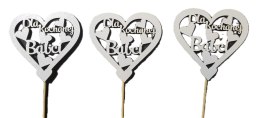 Serce na piku 3szt Dla Kochanej Babci