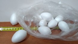 Jajka 5cm styropianowe 10szt