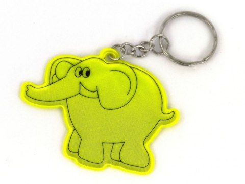 Brelok 12szt. ODBLASKOWY SŁOŃ