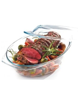 Naczynie żaroodporne 2,9L owalne+ pokrywa Termisil