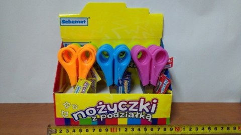 Nożyczki 24szt. Z PODZIAŁKĄ | 0204