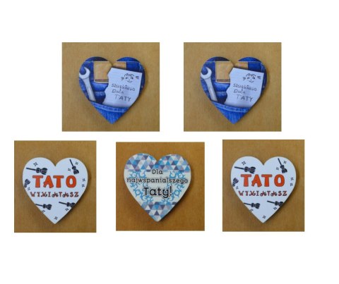 Serce na magnes TATA | P828