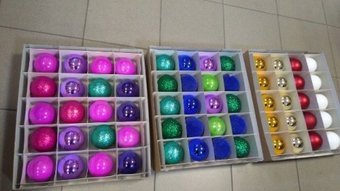 Bombka 20szt. mix | ZESTA2