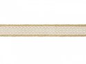 Wstążka jutowa z koronką 4cm x 5m | TJ4-4