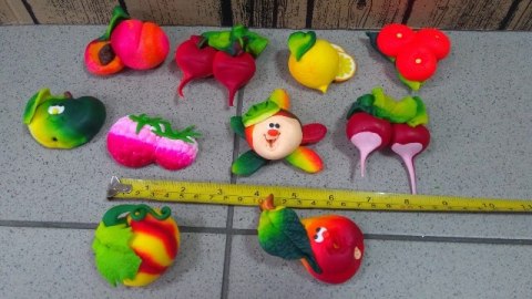 Magnesy 10szt. OWOCE