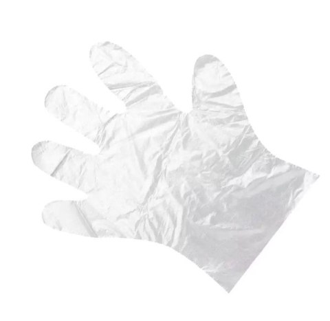 Rękawice foliowe M 100szt. HDPL | 30-42