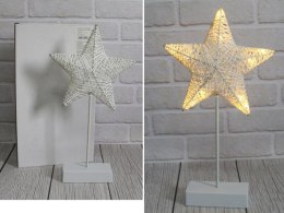 GWIAZDA na podstawie LED świecąca 38x22 cm SN51822