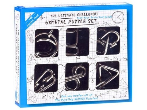 Metalowe puzzle łamigłówka zagadka logiczna GR0438