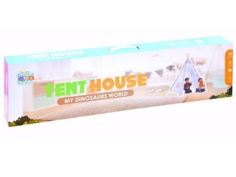 Namiot wigwam Tipi wesołe sowy dla dziecka | ZA3508