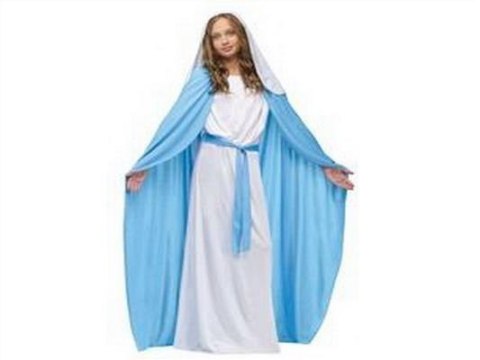 Strój Maryi dla dzieci roz S,M,L,XL,STANDARD