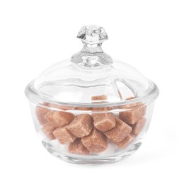 Cukiernica szklana z pokrywką 11,7 x 11,8 x 7 cm