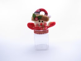 Pojemnik na słodycze cukierki z maskotką wys. 15cm | 488832