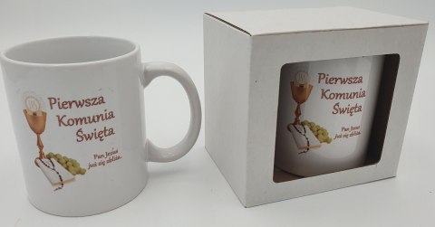Kubek ceramiczny Pamiątka Pierwszej Komunii Świętej
