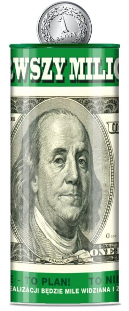 Puszka skarbonka Pierwszy Milion 