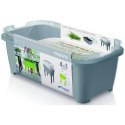 Szklarnia rozsadnik RESPANA PLANTER SET 77x39x h82 cm SZARY KAMIENNY