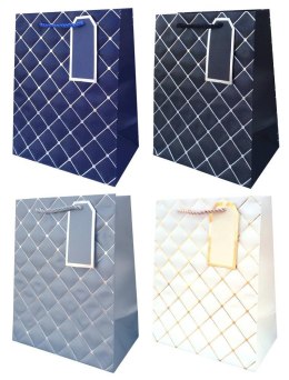 Torebki papierowe tłoczone 12szt. 23x18 nr 409 | QPM-097