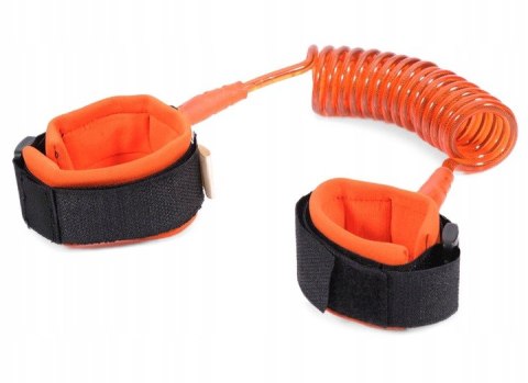 Smycz, szelki dla dziecka przeciwko zagubieniu, ucieczce pomarańcz 15492_P