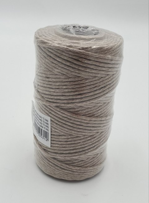 Sznurek 10szt wędliniarski 10 dkg szary