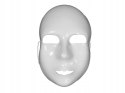 Maska karnawałowa "Twarz Mima'' | 65-80