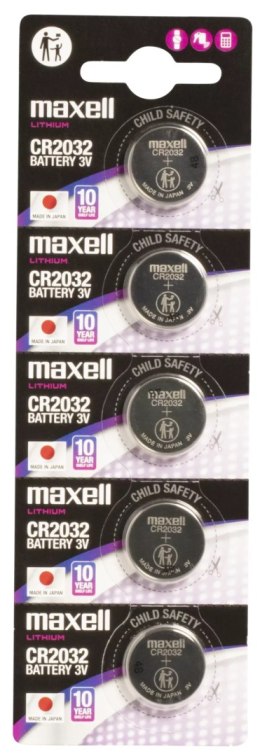 Bateria Maxell CR2032 blister 5szt