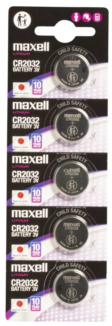 Bateria Maxell CR2032 blister 5szt