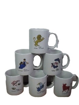 Kubek ceramiczny zodiaki 300 ml