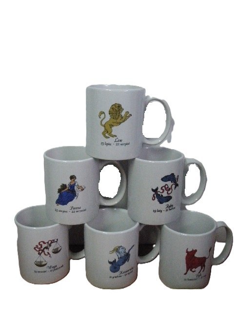Kubek ceramiczny zodiaki 300 ml
