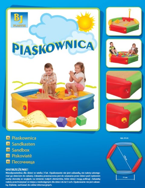 Piaskownica modułowa 120cm