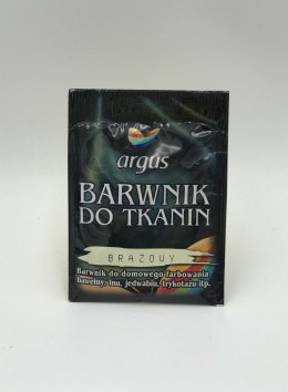Barwnik do tkanin bez gotowania brązowy 15g