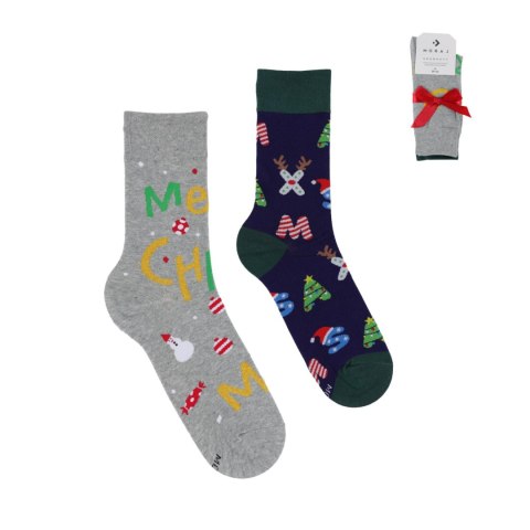 Skarpetki 2pary świąteczne | CSLS300-019/2