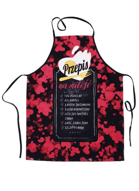 Fartuch walentynki przepis | F165