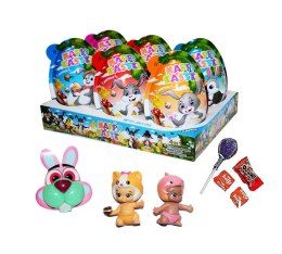 Jajko niespodzianka zajączek happy easter suprise 4 in 1 6szt.