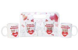 Komplet dwóch kubków w ozdobnym opakowaniu 