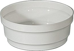 Miska stroik 19cm biała