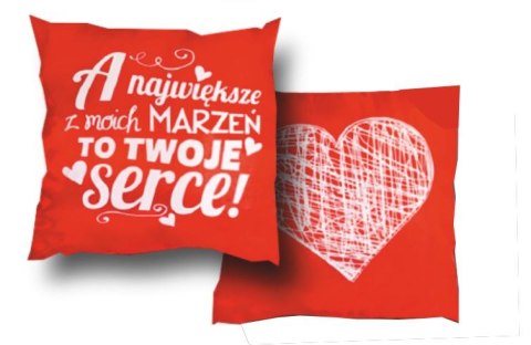 Poduszka A największe z moich marzeń... | D26