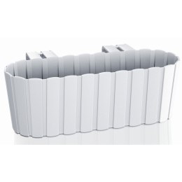 Skrzynka balkonowa z uchwytami BOARDEE Hook 40x21x13cm biała